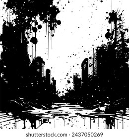 Grunge Frame Grungy Layout Template Safety Backdrop