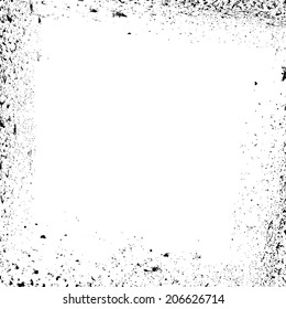 Grunge frame illustration. abstract background. EPS10