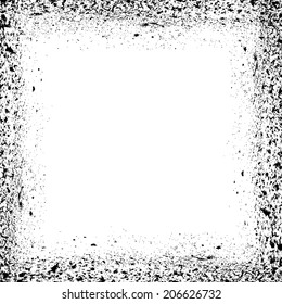 Grunge frame illustration. abstract background. EPS10
