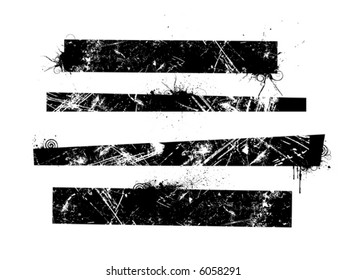 grunge frame parts