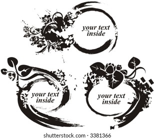 Grunge frame series. Add your text inside. Check my portfolio for more of this series as well as thousands of other great vector items.