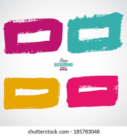 Grunge frame set for multiple applications.