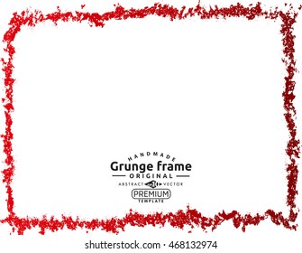 Grunge frame texture