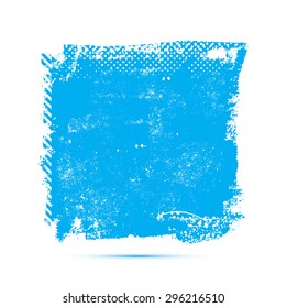 Grunge frame texture - Abstract design template. Stock vector - easy to use