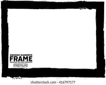 Grunge frame texture background