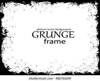 Grunge frame texture background