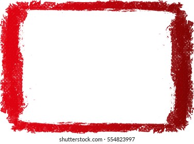 Grunge frame texture. Stock vector design template
