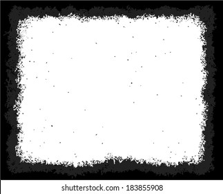 Grunge frame texture. vector template