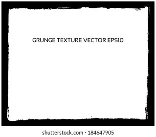 Grunge frame texture. vector template