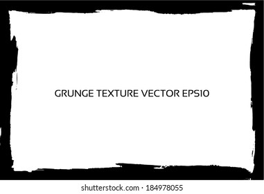 Grunge frame texture. vector template