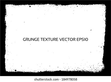 Grunge frame texture. vector template