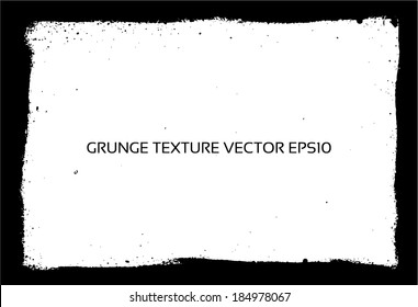 Grunge frame texture. vector template