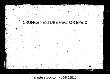 Grunge frame texture. vector template