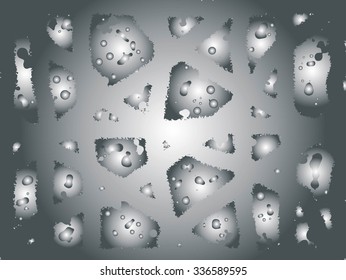 Grunge frame texture. vector template background