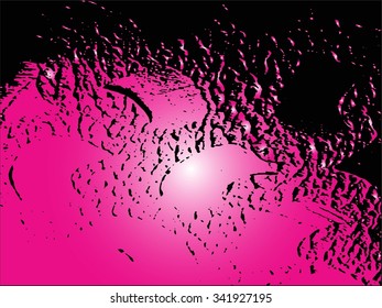 Grunge frame texture vector template with pattern formed by sunshine on white stucco of outside wall texture background