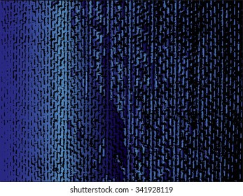 Grunge frame texture vector template with pattern soft material for bed texture background