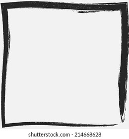 Grunge Frame texture for your design. EPS10 vector.