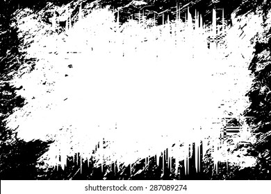 Grunge frame textures with overlay line effect, Vector background illustration