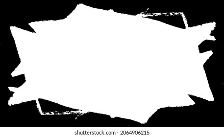 Grunge Frame. Urban Background Texture Vector. Dust Overlay. Distressed Grainy Grungy Framing Effect. Distressed Backdrop Vector Illustration. EPS 10.