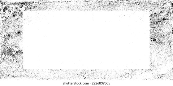 Grunge Frame. Urban Background Texture Vector. Dust Overlay. Distressed Grainy Grungy Framing Effect. Distressed Backdrop Vector Illustration. EPS 10.
