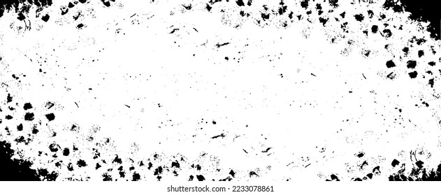 Grunge Frame. Urban Background Texture Vector. Dust Overlay. Distressed Grainy Grungy Framing Effect. Distressed Backdrop Vector Illustration. EPS 10.