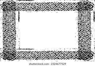 Grunge Frame. Urban Background Texture Vector. Dust Overlay. Distressed Grainy Grungy Framing Effect. Distressed Backdrop Vector Illustration. EPS 10.