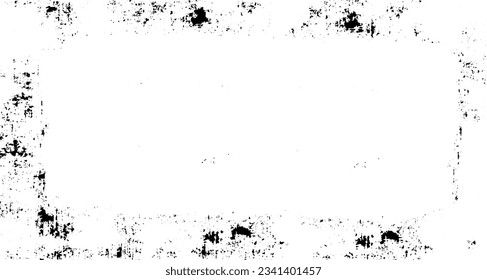 Grunge Frame. Urban Background Texture Vector. Dust Overlay. Distressed Grainy Grungy Framing Effect. Distressed Backdrop Vector Illustration. EPS 10.