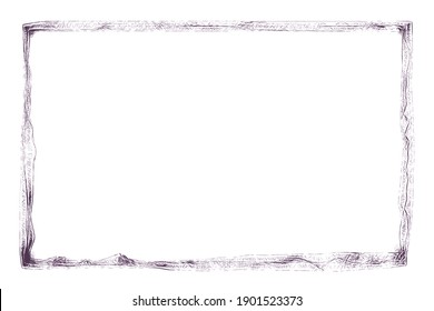 Grunge frame, vector background, shades of brown