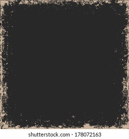 Grunge frame. Vector EPS10
