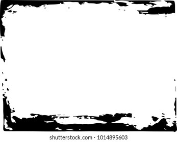Grunge Frame. Vector Illustration.
