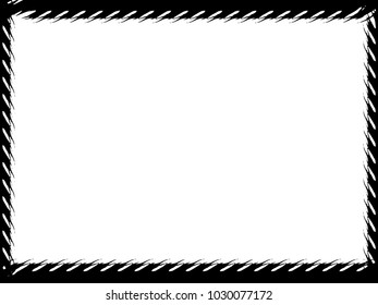 Grunge Frame. Vector Illustration.
