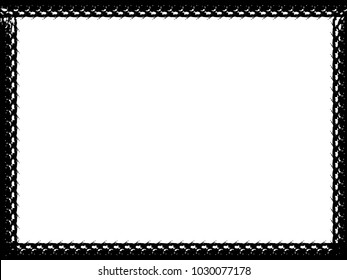 Grunge Frame. Vector Illustration.
