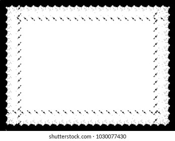Grunge Frame. Vector Illustration.
