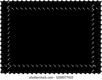 Grunge Frame. Vector Illustration.
