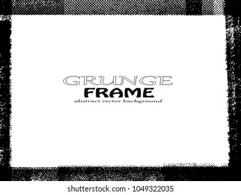 Grunge Frame. Vector Illustration.
