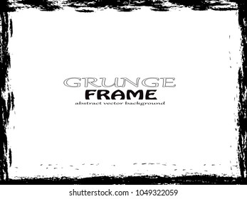Grunge Frame. Vector Illustration.
