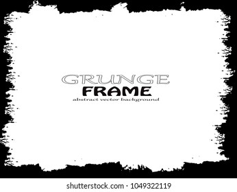 Grunge Frame. Vector Illustration.
