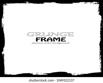 Grunge Frame. Vector Illustration.
