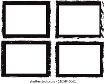 Grunge Frame. Vector Illustration.
