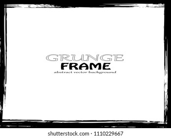 Grunge Frame. Vector Illustration.
