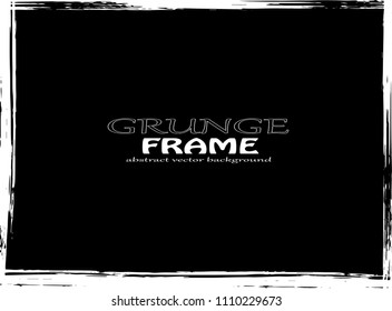 Grunge Frame. Vector Illustration.
