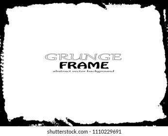 Grunge Frame. Vector Illustration.

