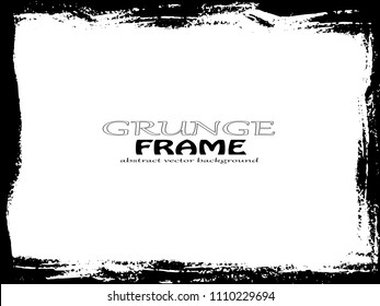 Grunge Frame. Vector Illustration.
