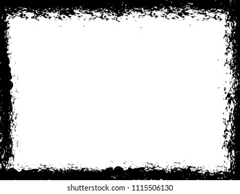 Grunge Frame. Vector Illustration.

