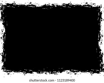 Grunge Frame. Vector Illustration.