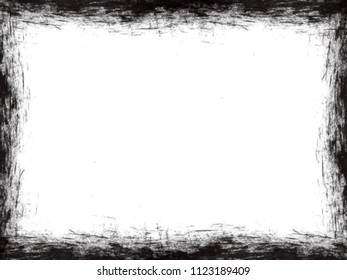 Grunge Frame. Vector Illustration.