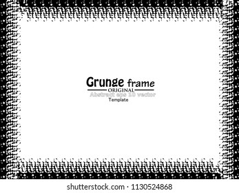 Grunge Frame. Vector Illustration.
