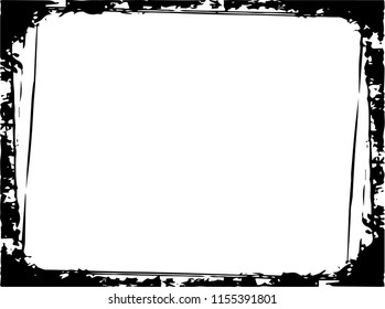 Grunge Frame. Vector Illustration.