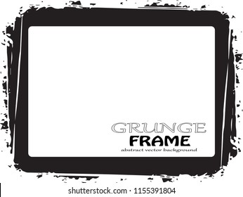 Grunge Frame. Vector Illustration.