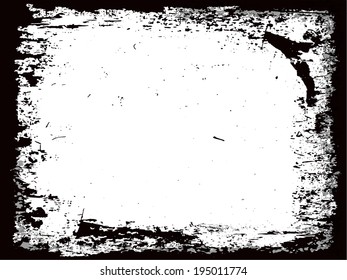 Grunge frame, Vector illustration